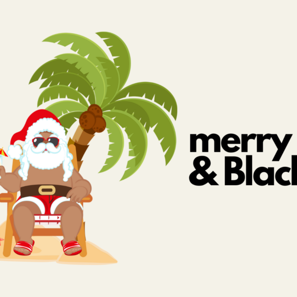 Santa's Beach Break - Digital Greeting Card