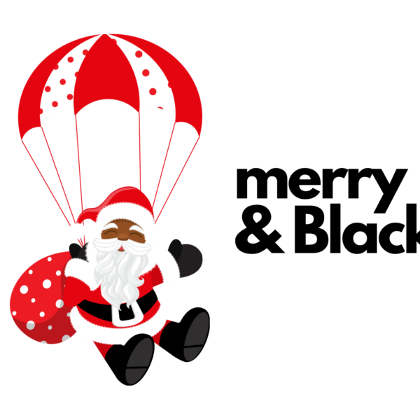 Santa's Grand Entrance - 5x7 Holiday Greeting Digital Card