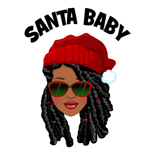 Santa Baby - 5x7 Holiday Greeting Digital Card