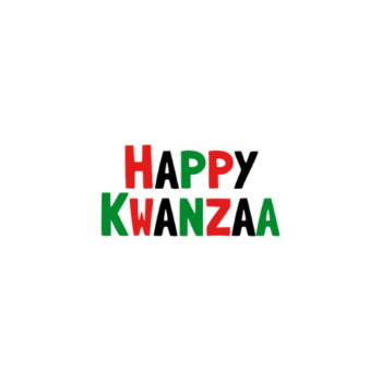 Happy Kwanzaa Card – Bold and Bright Holiday Greetings - 10 Pack Bundle